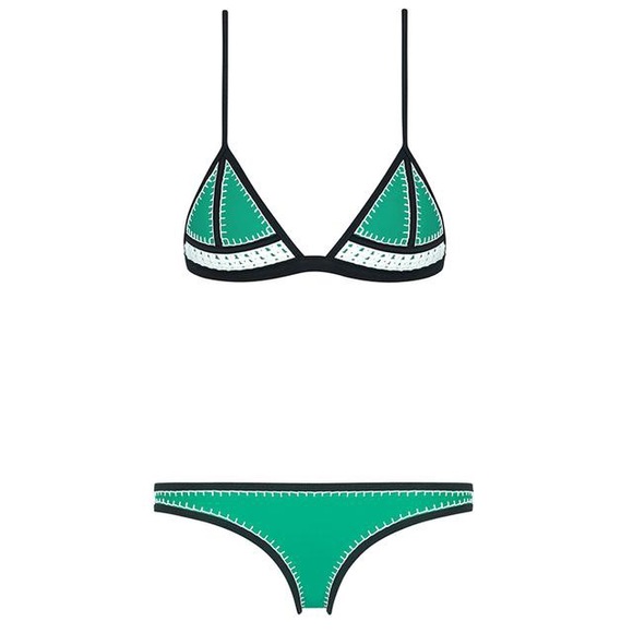 Triangl Bikini Set + Drawstring Bag - Picture 2 of 3